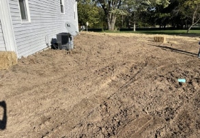 yard drainage and dirt work in central missouri