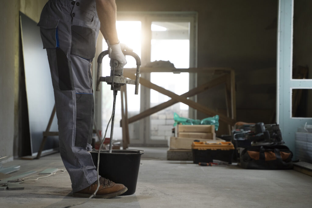basement waterproofing activity